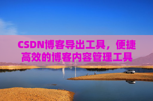 CSDN博客导出工具，便捷高效的博客内容管理工具